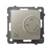 KARO Regulator temperatury-termostat z czujnikiem napowietrznym 250V IP-20 zaciski gwintowe ecru perłowy RTP-1SN/m/42 OSPEL