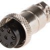 Złącze wielostykowe przemysłowe 8-pinowe Miniaturowe Montaż na kablu Wtyczka RS PRO