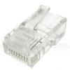 Wtyk RJ-45, 8p8c, kat5e, na przewód okrągły, linkę, UTP