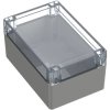 ABS/PC enclosure, (L x W x H) 180 x 120 x 90 mm, light gray (RAL 7035), IP65, BYB-3-90H0242