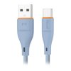 Kabel USB-A do USB-C 2.4A 1m niebieski Miccell