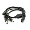 Adapter DC 5,5x2,1 mm 1 x żeński do 5 x męski