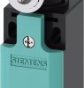 Siemens 3SE52120BK21 3SE5212-0BK21 Przełącznik pozycyjny 6 A dźwignia obrotowa, dźwignia metalowa, rolka z tworzywa sztu