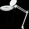 60361 Magnifying lamp, clamp, LED, Ø 127mm real glass lens, 3 dioptres
