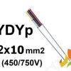 Przewód YDYp 2x10 mm2 (450/750V) instalacyjny płaski (krążki 100m) 5907702810140 ELEKTROKABEL
