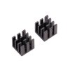 Zestaw radiatorów do Xiao ESP32-S3 Sense - z taśmą termoprzewodzącą - aluminiowe - 2szt. - Seeedstudio 114010001