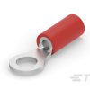 Zacisk oczkowy Ø , M4 (#8) izolowany Czerwony TE Connectivity