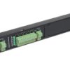 Dystrybutor zasilania (łączówka, rozgałęźnik) 2-we/10wy max.15VDC 10x2.5A Rack 19”