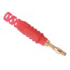 Red 2mm Gold Plated Test Plug FCR7365R