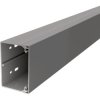 Cable duct, (L x W x H) 2000 x 90 x 60 mm, PVC, stone gray, 6022006, 1 piece with 2 meters