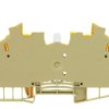 Disconnect/test-disconnect terminal block, screw connection, 0.5-1.5 mm², 10 A, 4 kV, yellow/green, 1015560000