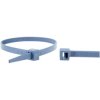 WKK 150196671 Cable Tie 300mm 4.80mm Blue Detectable 100Pieces Temp +85°C