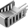 Clip-on heatsink, (L x W x H) 21 x 13 x 9 mm, 24.4 K/W, solderable surface, 10151032