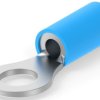 Insulated ring cable lug, 1.25-2.0 mm², AWG 16, 4.82 mm, blue, 32960