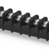PCB terminal, 12 pole, AWG 22 to 12, 20 A, screw connection, black, 4-1437664-7
