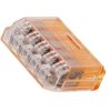 Konektor szybkozłączka QLX5 5x2mm2 transparentna NICHIFU 1szt.