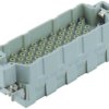 Pin contact insert, H-B 24, 64 pole, crimp connection, T2050643101-007
