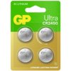 GP GPcr2450Ult417C4 Button Cell Cr2450 3V 4Pcs 540Mah Lithium Non-Rechargeable