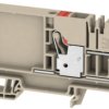 Supply terminal, push-in connection, 0.5-10 mm², 57 A, 8 kV, dark beige, 1988190000