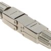 Przemysłowy beznarzędziowy łącznik modularny STP ekranowany kat.6A 8p8c LSA krone 24-22AWG IDC-3886A