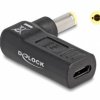 Delock USB 2.0 adapter [1x złącze męskie DC 5,5 mm - 1x złącze żeńskie USB-C] 60011
