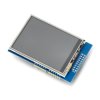 Wyświetlacz dotykowy LCD TFT 2.8'' 320x240px 8 bit z czytnikiem microSD - Shield dla Arduino - Iduino TF028