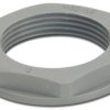 Counter nut, PG13.5, 27 mm, silver gray, 1411224