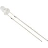 TRU COMPONENTS TC-13100944 LED light cap 3mm Cold white Half-round 70000 mcd 15°