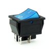 C1553ALBBU3 przełącznik kołyskowy stabilny podświetlany niebieski ON-OFF