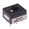 25449NAH APEM On-Off-On Professional PCB Slide Switch High Actuator DPDT