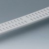 Enclosure strip, straight, ABS, (L x W x H) 258.9 x 35 x 23.9 mm, gray white, A0124370