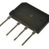 Mostek prostowniczy; GBJ2510; 25A; 1000V; płaski; przewlekany (THT); typ FM 30x20x3,5mm; MDD; RoHS