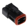 ITT Cannon 132066-4104 Connector Female Unshrouded Durable Design