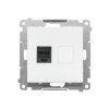 SIMON 55 Gniazdo telefoniczne pojedyncze RJ12 biały mat TF1.01/111 KONTAKT SIMON