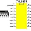 Układ cyfrowy 74LS175