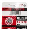 BATERIA LITOWA CR1220 ZEGAR RTC MAXELL