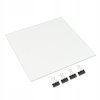 Glass Heatbed Tray 235x235x4 mm Ender 3, Grinded + 4 Clips