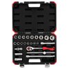 Gedore RED 3300055 Socket Wrench Set 1/2" 10-32 mm 24 pieces