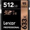 Karta SD SDXC, 512 GB SLC, Lexar Professional 633x