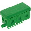 Wiska 10109584 Junction box (L x W x H) 86 x 44 x 41 mm Green IP55