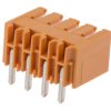 Wtyk PCB 4-pinowe raster: 3.5mm -rzędowe Weidmüller Przewlekany 17.0A 320.0 V.