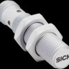 Czujnik zbliżeniowy M12 Indukcyjny 4 mm SICK Wpuszczany 10 → 30 V DC długość 52mm Gwintowany