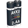 Nickel metal hydride-battery, 1.2 V, 2100 mAh, HR6, AA, 5030992, package with 2 pieces