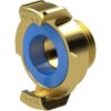 GEKA hose piece, 40 bar, brass, for hose, 154162