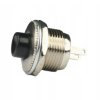 Vitalco VS5409 Fi 10.5mm Momentary Monostable NO Button Switch, Black