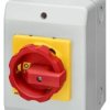 Rozłącznik główny/awaryjny w obudowie 3P+N 16A 7.5kW AC23A 400V pokrętło żółto-czerwone 3LD2064-1TC53