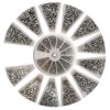 600 pcs Stainless Steel Screws Nuts Assortment Kit - M1 / M1.2 / M1.4 / M1.6