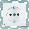 B.3/B.7 Gniazdo SCHUKO z uz. z podświetleniem orientacyjnym LED, biały 41091909 /10szt./