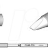 C245770 C245 soldering tip, chisel-shaped, C245770/2.4 x 0.3 mm, straigh