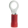Końcówka oczkowa izolowana typ KC DIN 1,5mm2 / M5 miedziana cynowana galwanicznie czerwona 100szt.